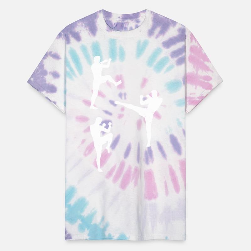 Muay Thai fighter silhouettes Muay Thai Boxing