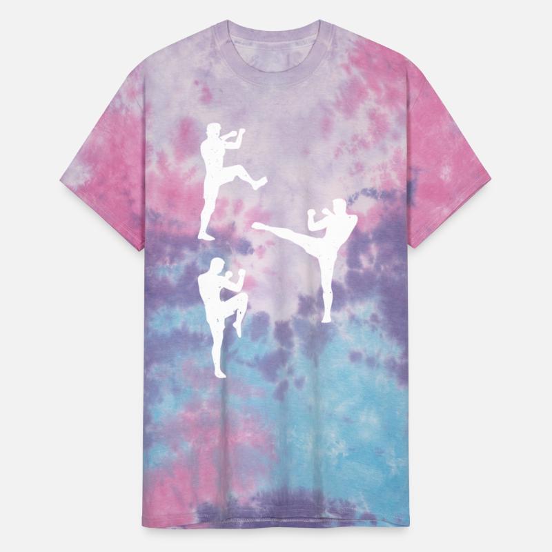 Muay Thai fighter silhouettes Muay Thai Boxing