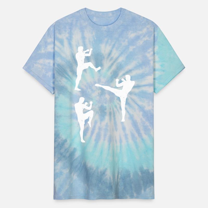 Muay Thai fighter silhouettes Muay Thai Boxing