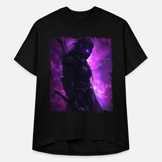 Mysterious Elf With A Purple Look