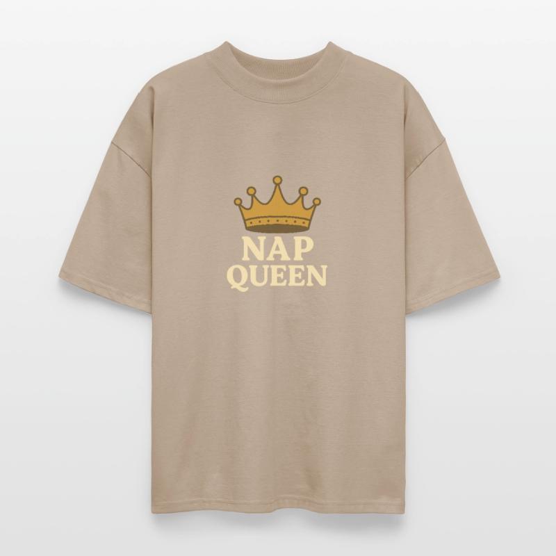 Nap Queen Crown Poster Design