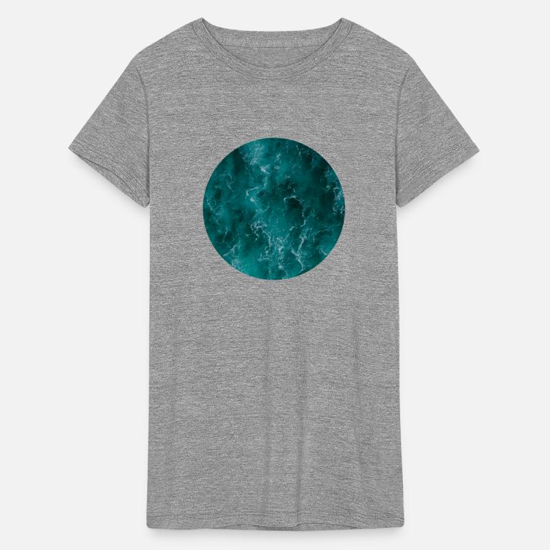 Nature Water Waves green Sea Ocean pattern marble