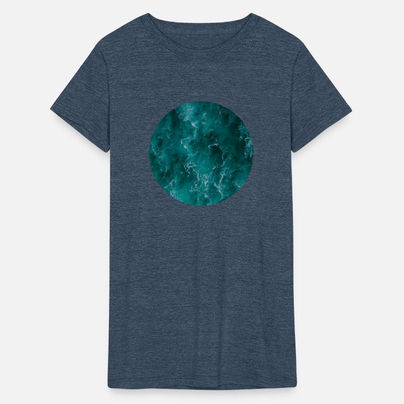 Nature Water Waves green Sea Ocean pattern marble