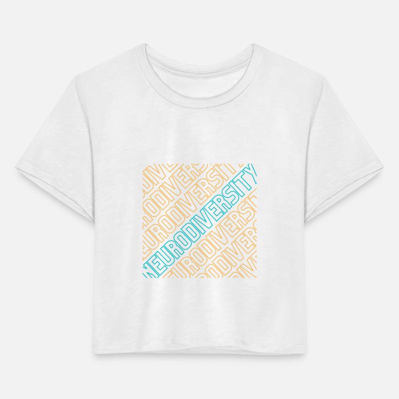 Neurodiversity - Diagonal YELLOW and TURQUOISE