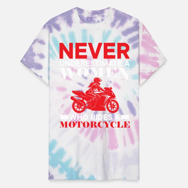 Never Underestimate A Women Who Rides A Motorcycle