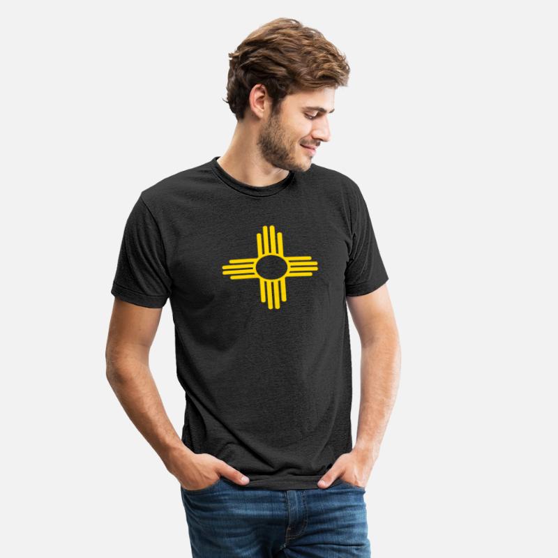 New Mexico Zia Sun Symbol Pocket Design Yellow Zia