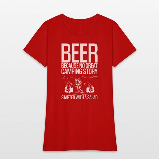 No Great Camping Story Started With A Salad