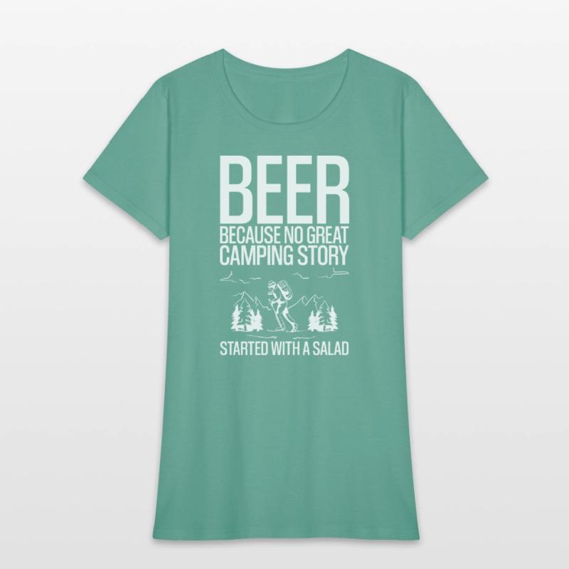 No Great Camping Story Started With A Salad