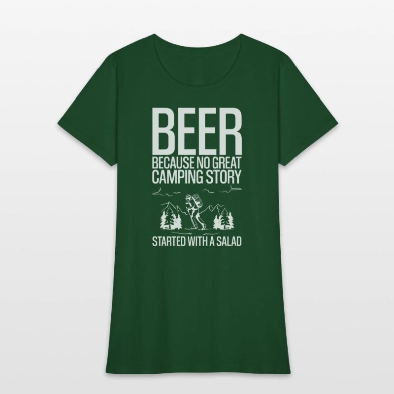 No Great Camping Story Started With A Salad