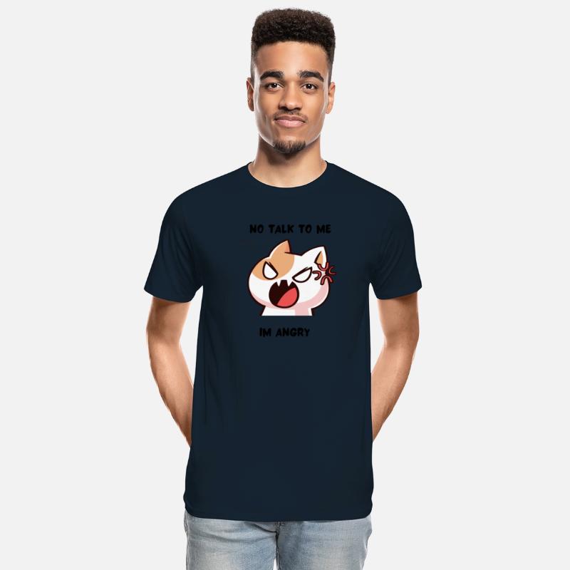 "No Talk to Me, I'm Angry" T-Shirt Design