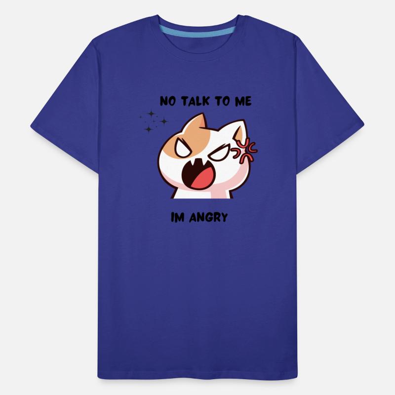"No Talk to Me, I'm Angry" T-Shirt Design