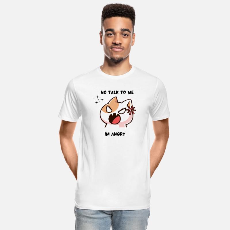 "No Talk to Me, I'm Angry" T-Shirt Design
