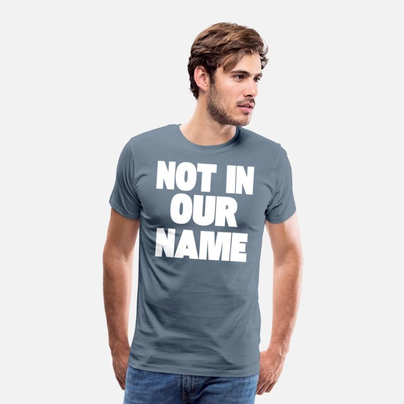 NOT IN OUR NAME Shirt not in our name tshirt
