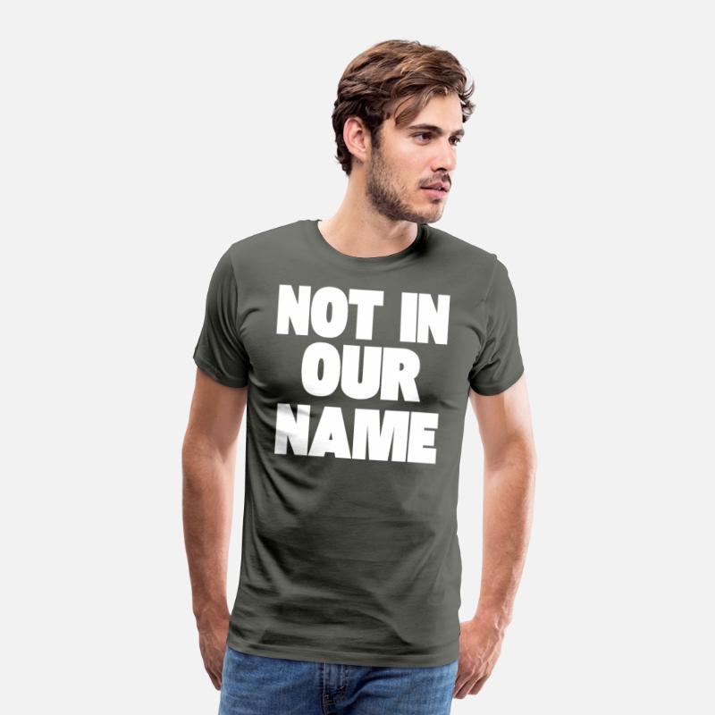 NOT IN OUR NAME Shirt not in our name tshirt