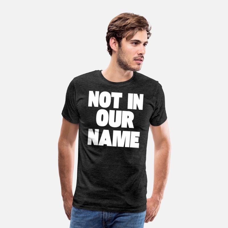 NOT IN OUR NAME Shirt not in our name tshirt