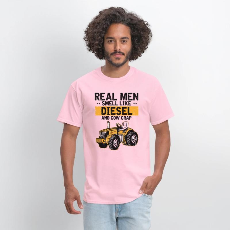 Novelty Real Men Smell Like Diesels And Cow Crap
