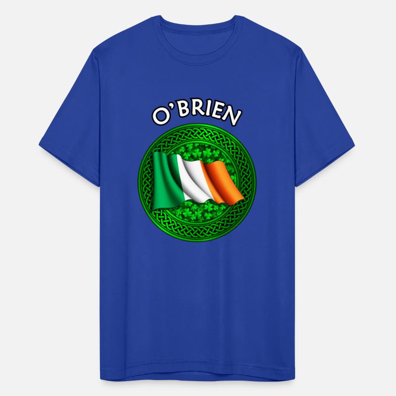 O'Brien Shamrock & Irish Flag