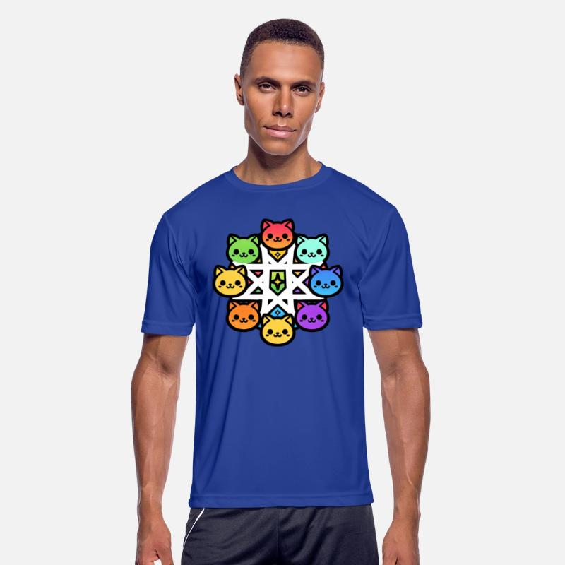 Occult Kitten Silhouette Pentagram Creepy Cute Cat