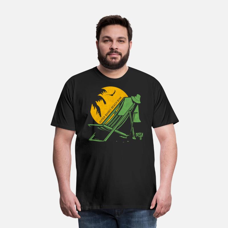 Outer Banks Beach Bum OBX Sea Green Vintage