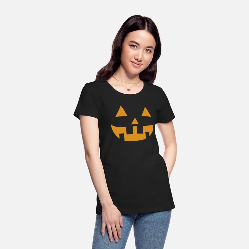 outfit halloween t shirt face pumpkin