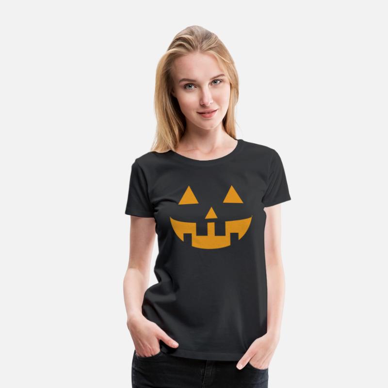 outfit halloween t shirt face pumpkin