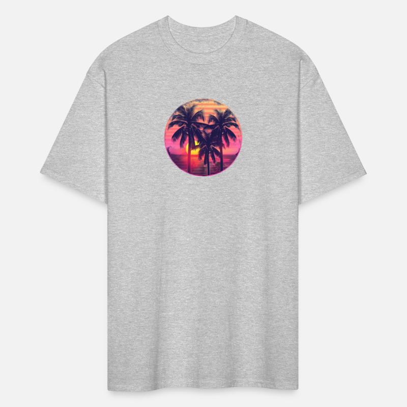 Palm Trees In The Sunset