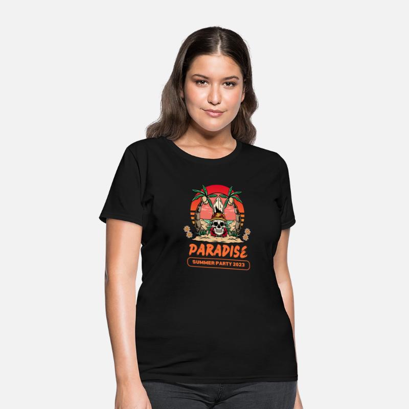 Paradise printed tshirt