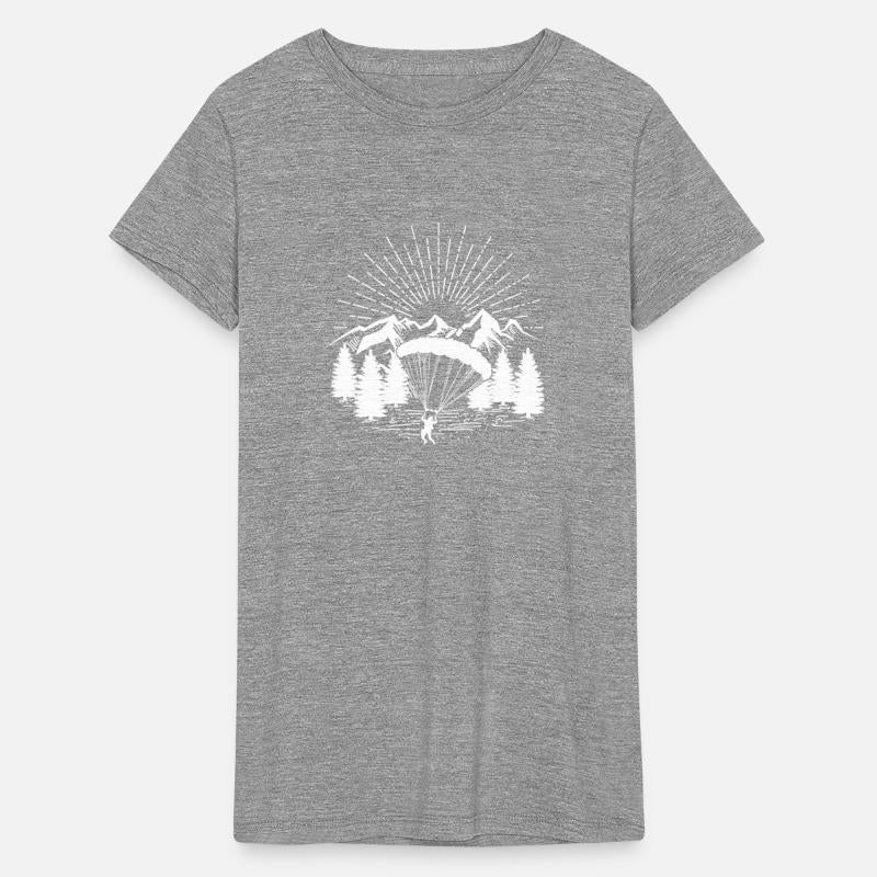 Paragliding Over Mountains