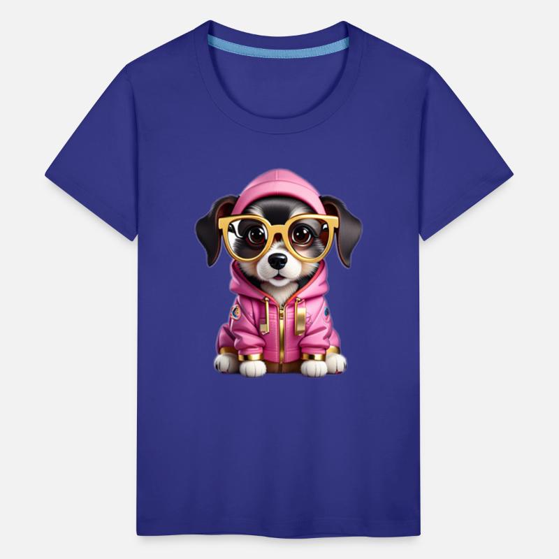 Pawsitively Chic: Glamour Pup in Pink & Gold