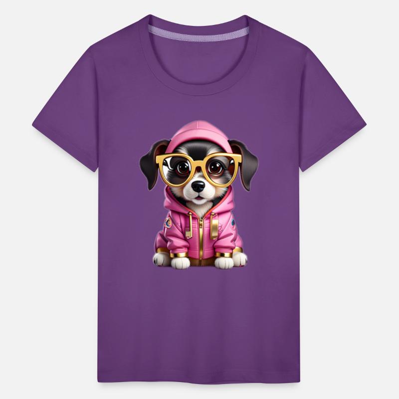 Pawsitively Chic: Glamour Pup in Pink & Gold