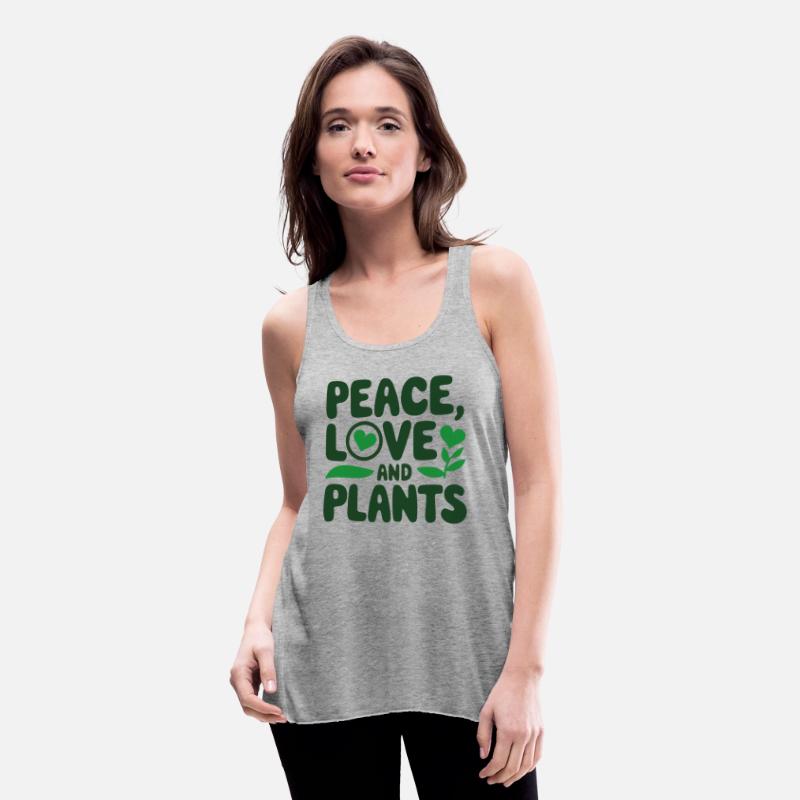 Peace Love & Plants - Funny Garden Gift Idea