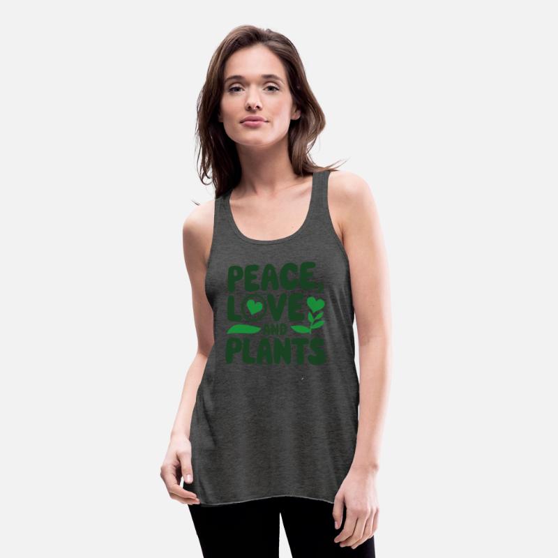 Peace Love & Plants - Funny Garden Gift Idea