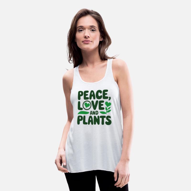 Peace Love & Plants - Funny Garden Gift Idea