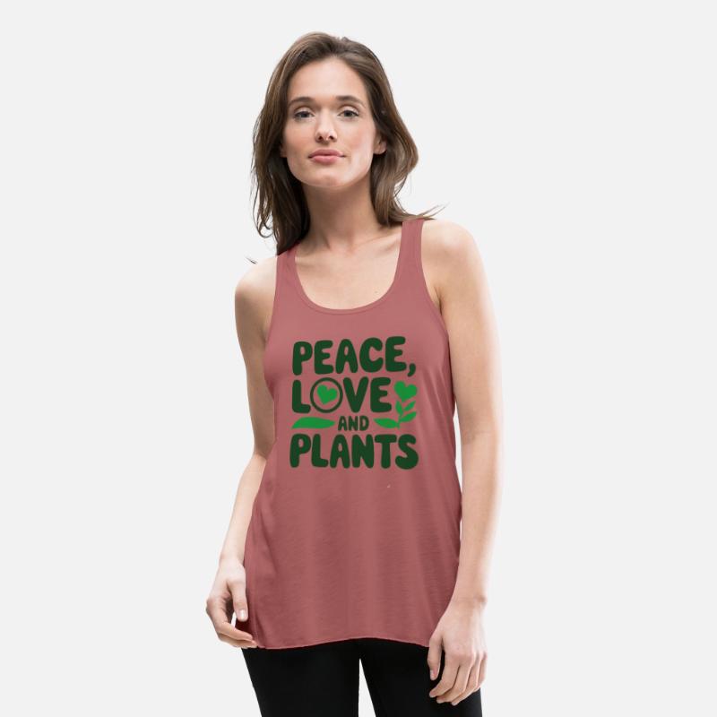 Peace Love & Plants - Funny Garden Gift Idea