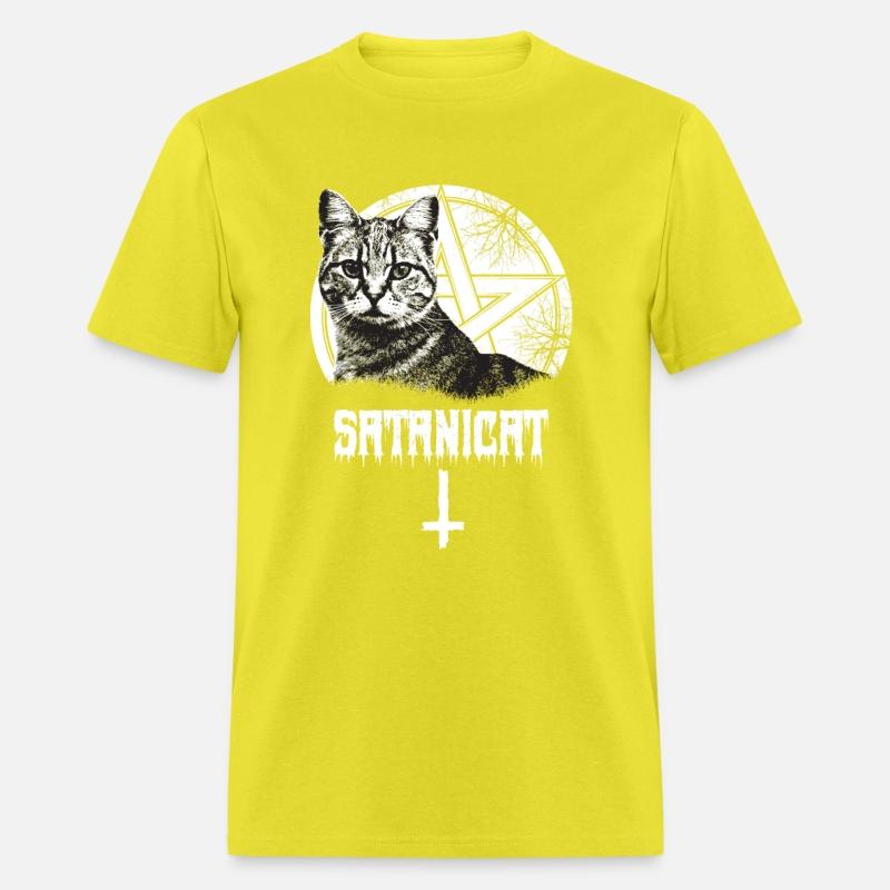 Pentagram Cute Cat Occult Satanic Gothic Halloween