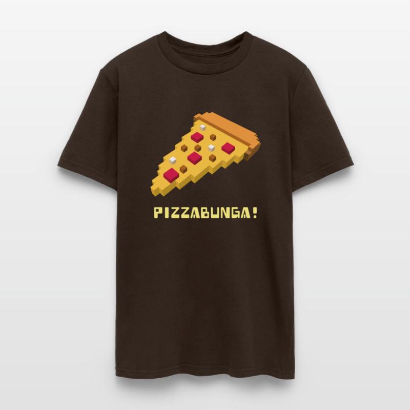 Pizzabunga – Funny Ninja Pizza Lover T-Shirt