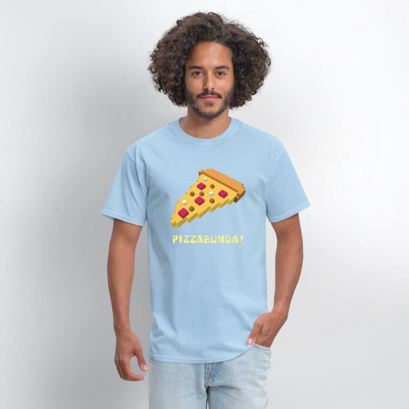 Pizzabunga – Funny Ninja Pizza Lover T-Shirt