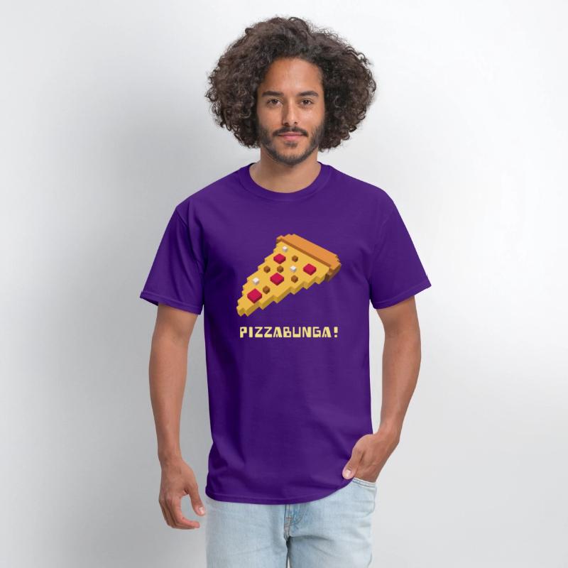 Pizzabunga – Funny Ninja Pizza Lover T-Shirt