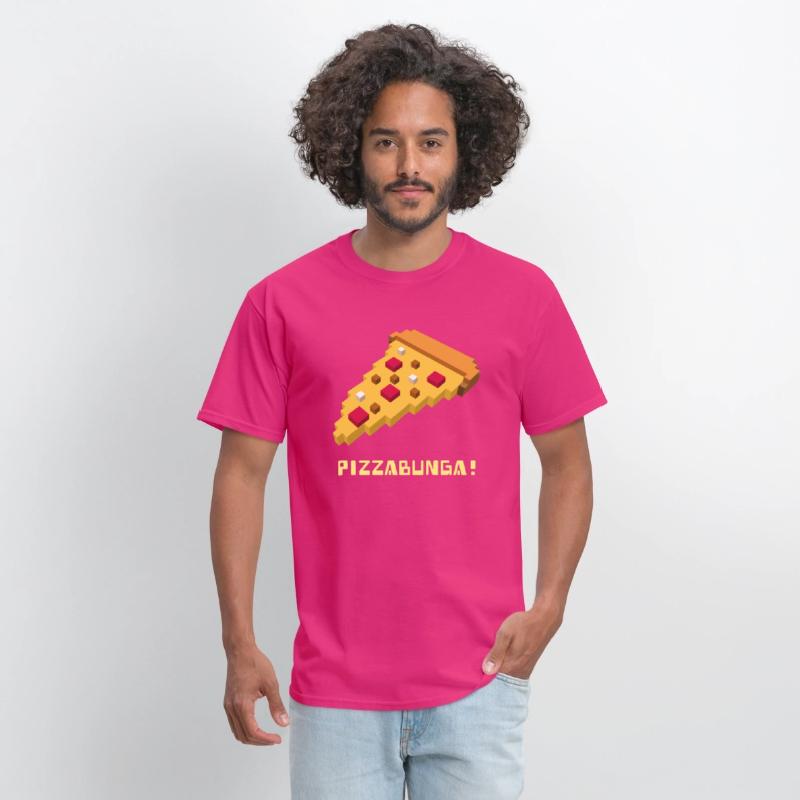 Pizzabunga – Funny Ninja Pizza Lover T-Shirt