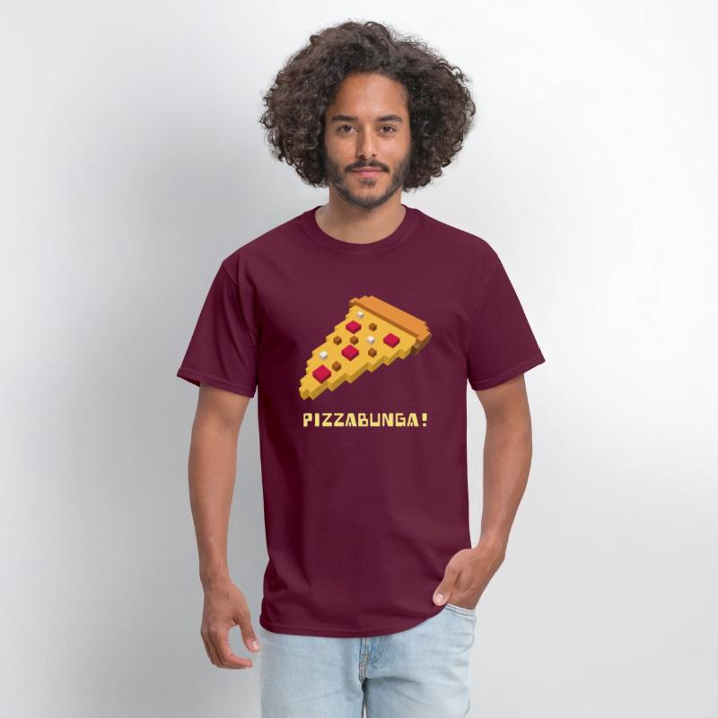 Pizzabunga – Funny Ninja Pizza Lover T-Shirt
