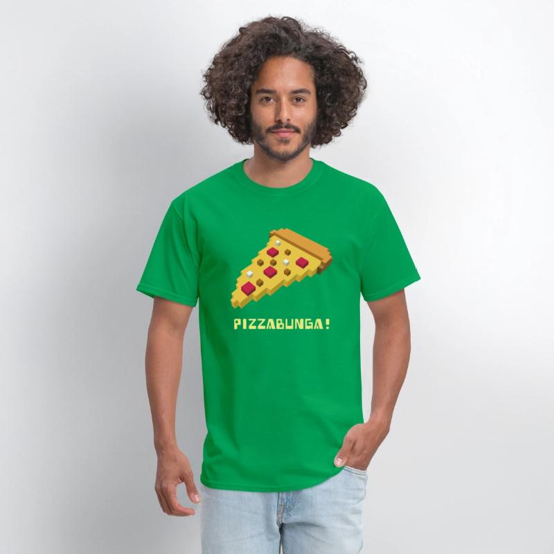 Pizzabunga – Funny Ninja Pizza Lover T-Shirt