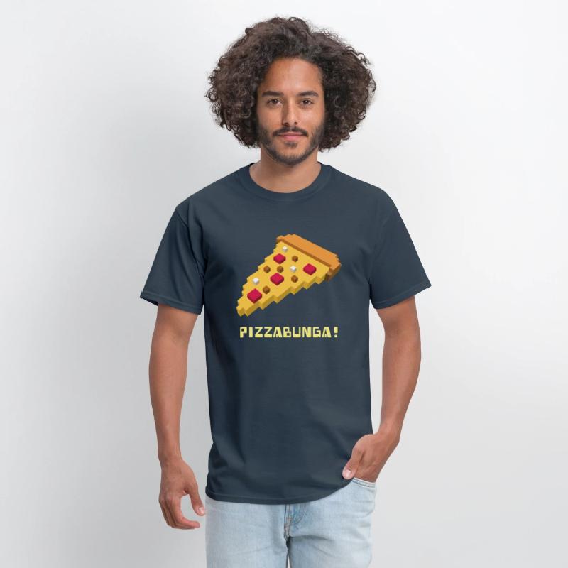 Pizzabunga – Funny Ninja Pizza Lover T-Shirt