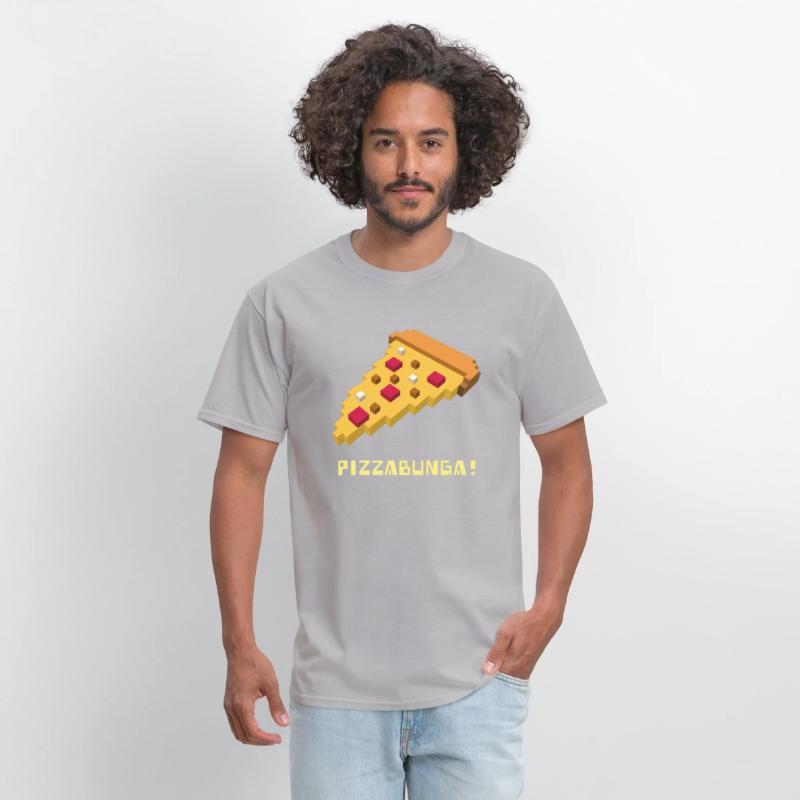 Pizzabunga – Funny Ninja Pizza Lover T-Shirt