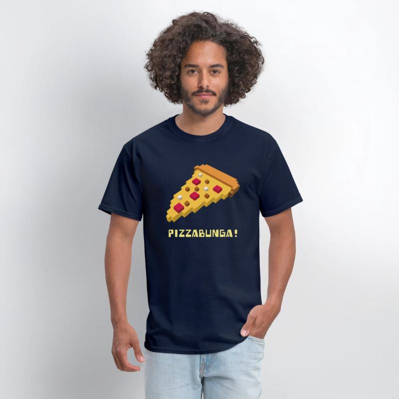 Pizzabunga – Funny Ninja Pizza Lover T-Shirt