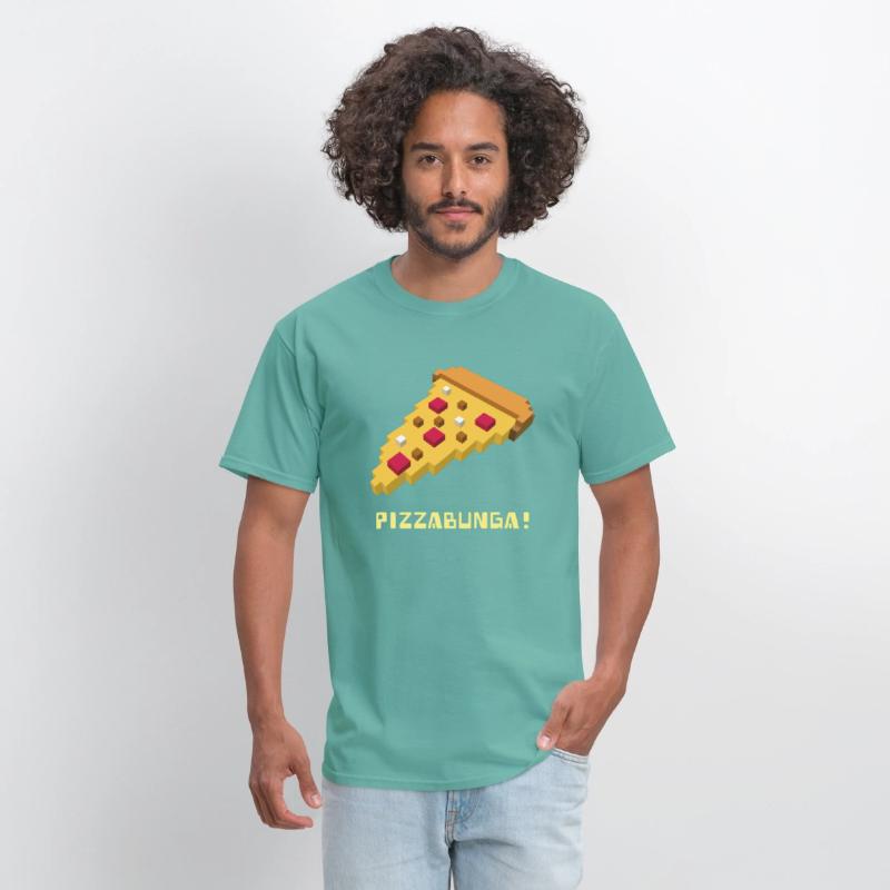 Pizzabunga – Funny Ninja Pizza Lover T-Shirt