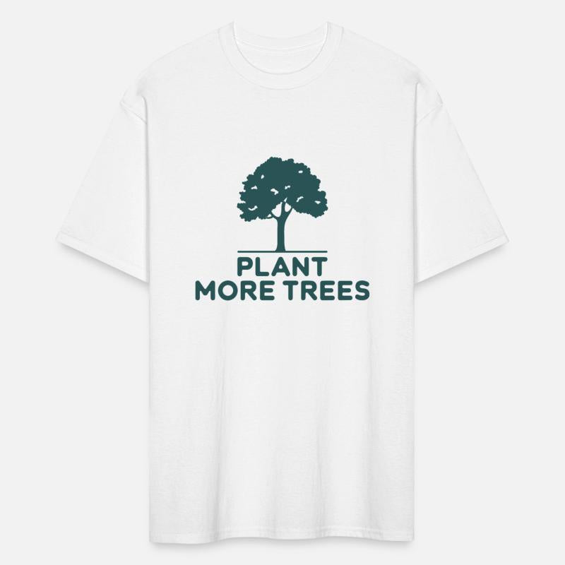 Plant More Trees Nature Conservation Slogan