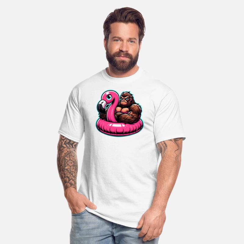 Pool Party Bigfoot Flamingo