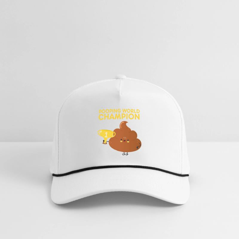 Pooping World Champion Number One Funny Toilet WC