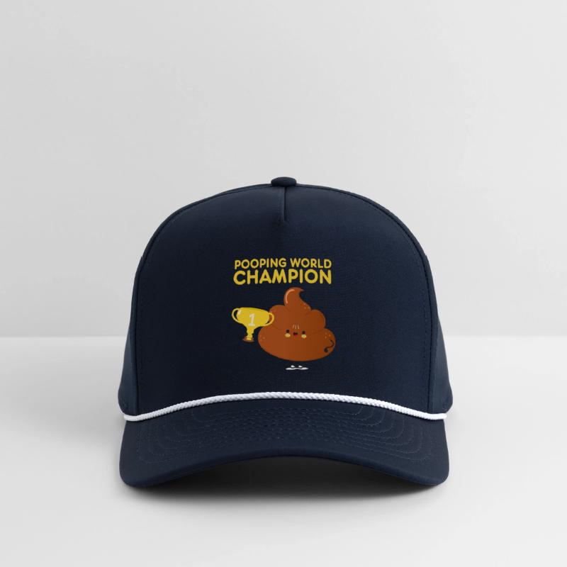 Pooping World Champion Number One Funny Toilet WC