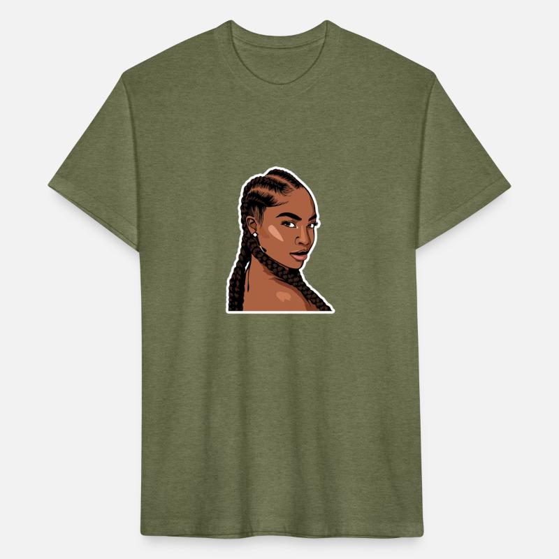 Pretty lady Fashion Model African American